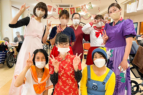 ハロウィンイベントの様子