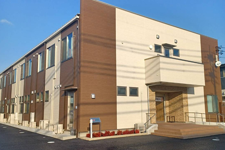 和の里白旗通りの外観