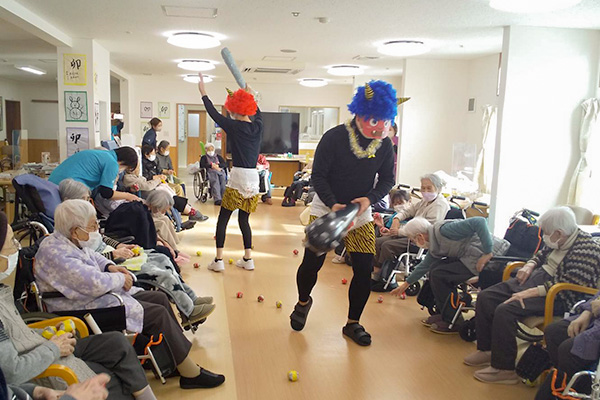 節分イベントの様子