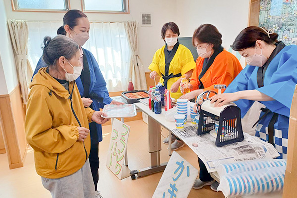 夏祭りイベントの様子